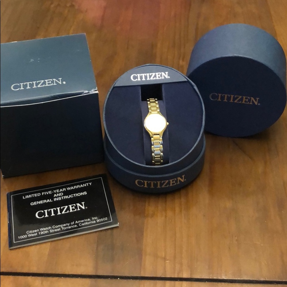 Gold Citizens Watch